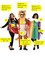 Ruby Slipper, Lion & Rainbow Halloween Group Costume, Adult One Size